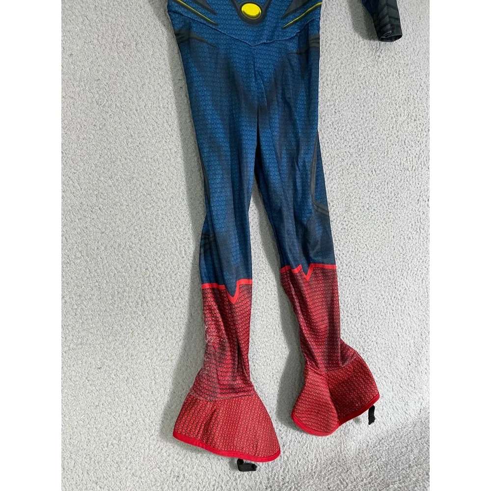 Rubies Superman Man‎ of Steel Jumpsuit Costume Kids Small DC Comics